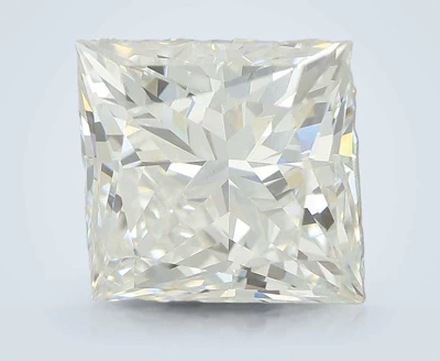 4.08ct D VS1 Rare Carat Ideal Cut Princess Lab Grown Diamond