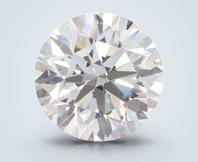4.03ct D VVS2 Rare Carat Ideal Cut Round Lab Grown Diamond