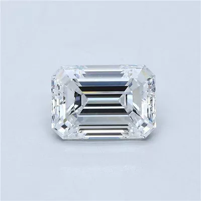3.40ct D VVS2 Rare Carat Ideal Cut Emerald Diamond