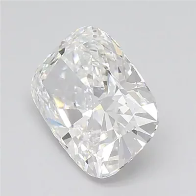 4.06ct E VVS2 Rare Carat Ideal Cut Cushion Lab Grown Diamond