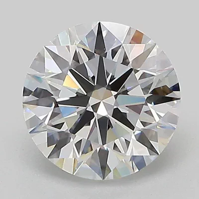 1.57ct E VVS2 Rare Carat Ideal Cut Round Lab Grown Diamond