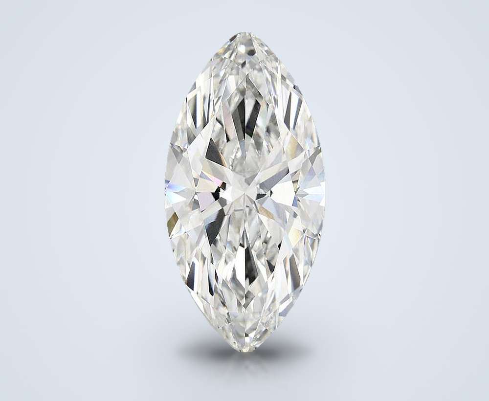 11.30ct F VVS2 Rare Carat Ideal Cut Marquise Lab Grown Diamond
