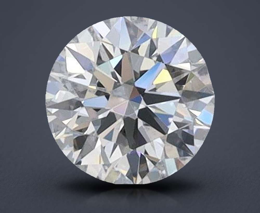 0.44ct D FL Rare Carat Ideal Cut Round Lab Grown Diamond