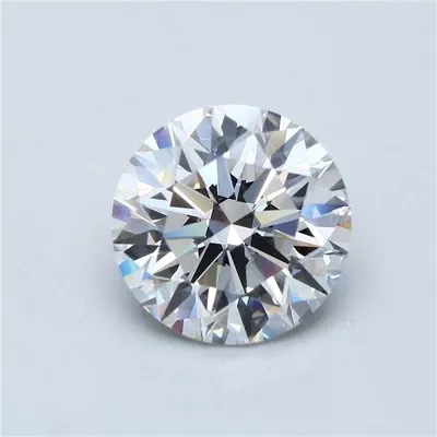 5.10ct H VVS2 Rare Carat Ideal Cut Round Diamond