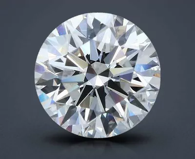 5.10ct H VVS2 Rare Carat Ideal Cut Round Diamond