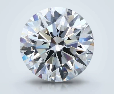 5.10ct H VVS2 Rare Carat Ideal Cut Round Diamond