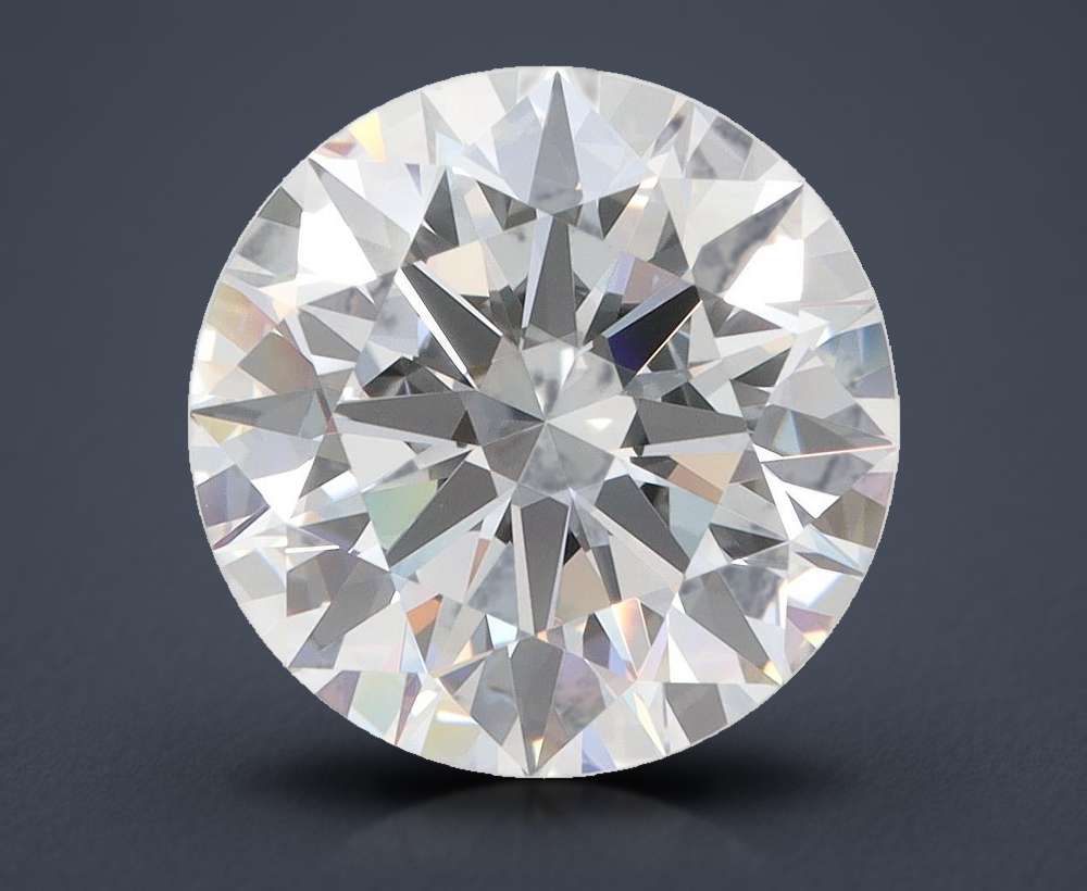 5.33ct D VVS1 Rare Carat Ideal Cut Round Lab Grown Diamond