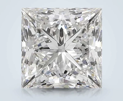 6.31ct G VS1 Rare Carat Ideal Cut Princess Lab Grown Diamond