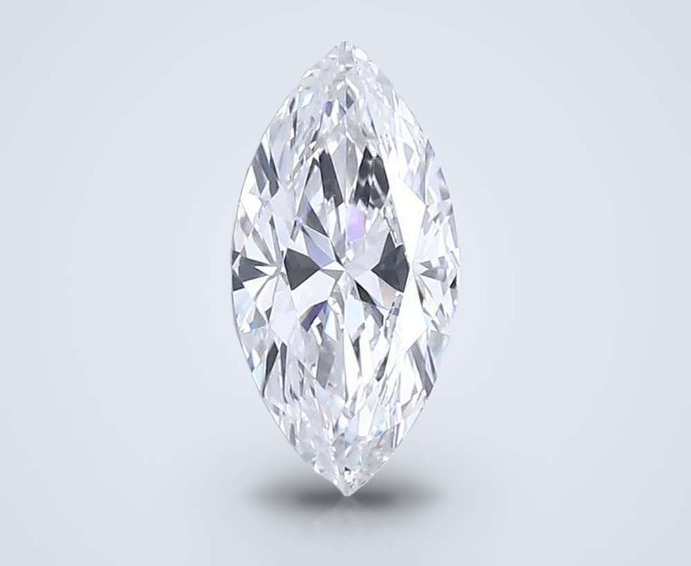 6.58ct E VVS2 Rare Carat Ideal Cut Marquise Lab Grown Diamond