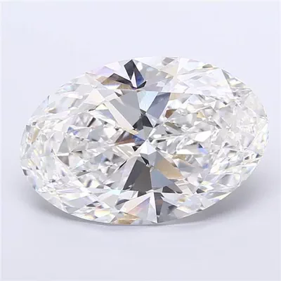 17.10ct F VVS2 Rare Carat Ideal Cut Oval Lab Grown Diamond