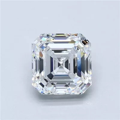 4.52ct E VVS1 Rare Carat Ideal Cut Asscher Diamond