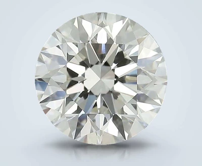 3.51ct J VS2 Rare Carat Ideal Cut Round Diamond
