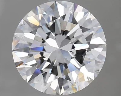 3.02ct E SI2 Excellent Cut Round Diamond