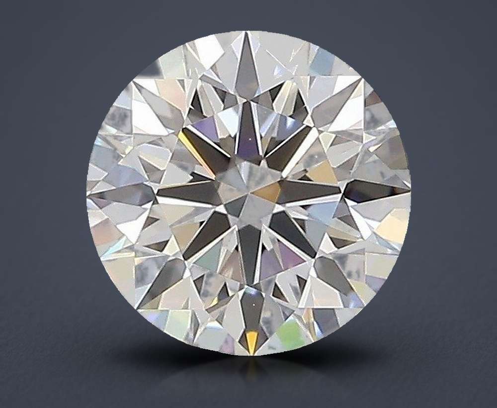 1.53ct E VVS2 Rare Carat Ideal Cut Round Lab Grown Diamond