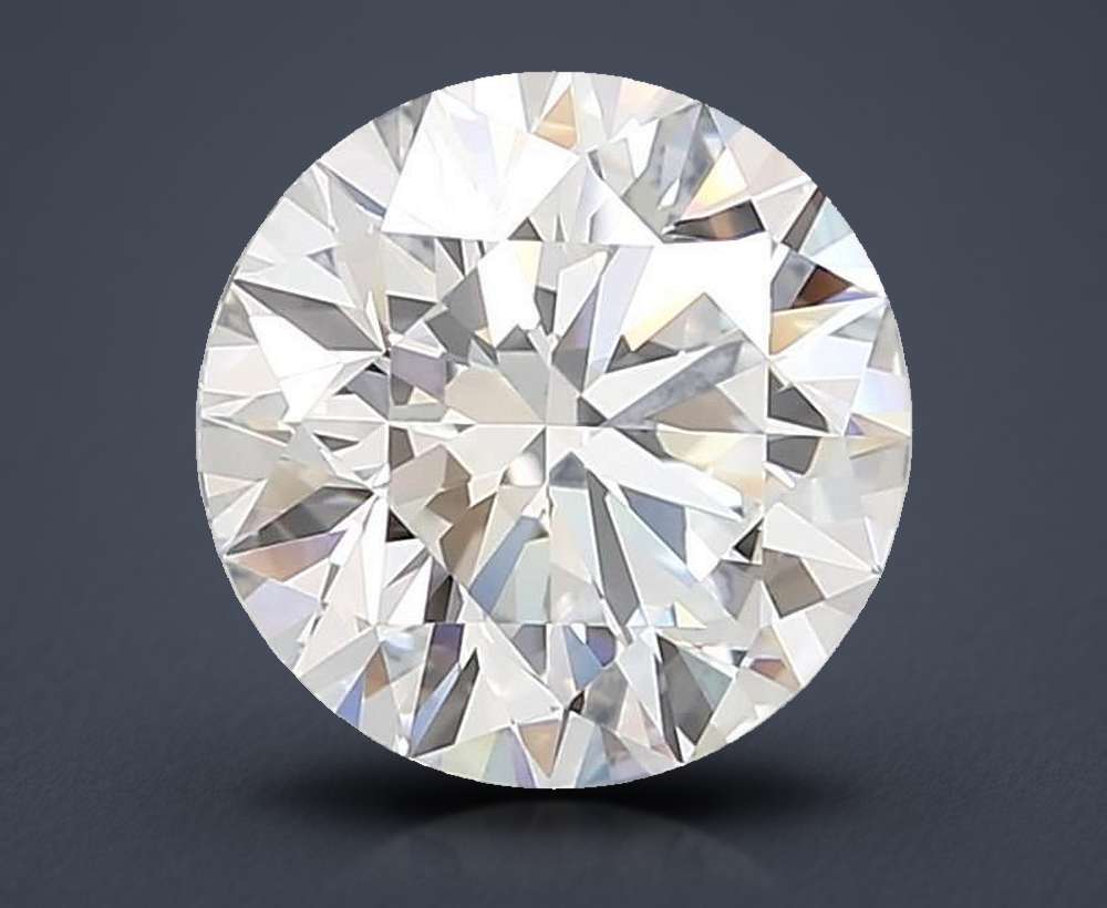 4.02ct E VVS1 Rare Carat Ideal Cut Round Lab Grown Diamond