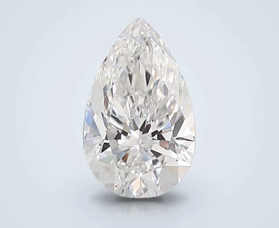 1.26ct D VVS2 Rare Carat Ideal Cut Pear Lab Grown Diamond