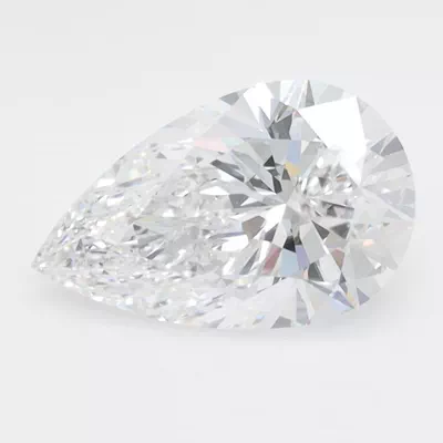 1.50ct D VS1 Rare Carat Ideal Cut Pear Lab Grown Diamond