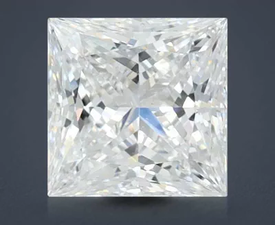 1.11ct D IF Rare Carat Ideal Cut Princess Lab Grown Diamond