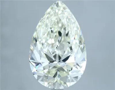 4.03ct I VS2 Rare Carat Ideal Cut Pear Diamond
