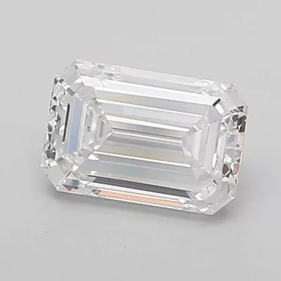 1.01ct D VVS1 Rare Carat Ideal Cut Emerald Lab Grown Diamond