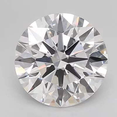 3.66ct D FL Rare Carat Ideal Cut Round Lab Grown Diamond
