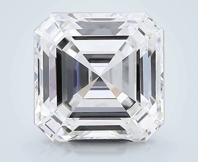 6.55ct E VVS2 Rare Carat Ideal Cut Asscher Lab Grown Diamond