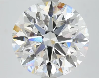 5.04ct F SI1 Excellent Cut Round Lab Grown Diamond