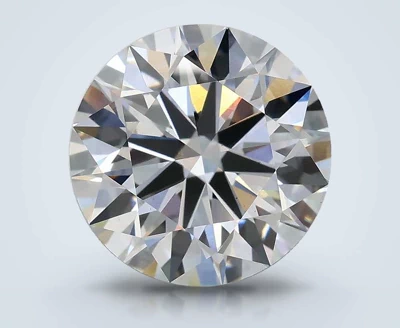 3.01ct D VS2 Rare Carat Ideal Cut Round Lab Grown Diamond