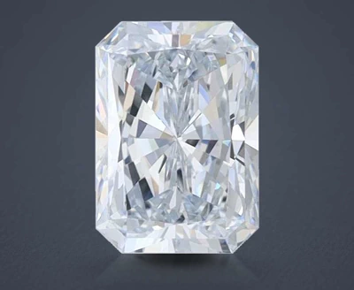 1.01ct E VVS2 Rare Carat Ideal Cut Radiant Lab Grown Diamond