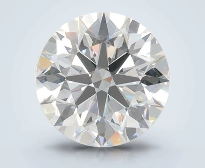 3.08ct E VVS2 Rare Carat Ideal Cut Round Lab Grown Diamond