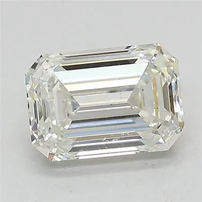 2.10ct G VS2 Excellent Cut Emerald Lab Grown Diamond