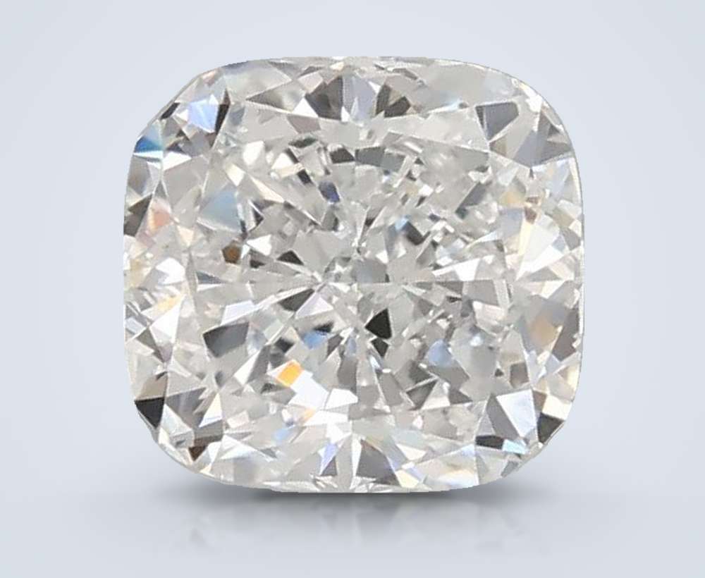 1.09ct D VVS2 Very Good Cut Cushion Lab Grown Diamond