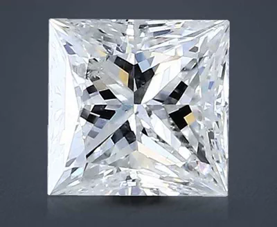 1.01ct E SI2 Rare Carat Ideal Cut Princess Diamond