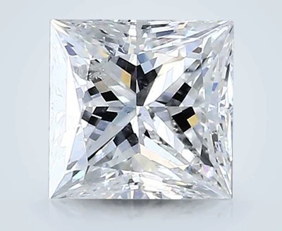 1.01ct E SI2 Rare Carat Ideal Cut Princess Diamond
