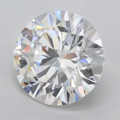 3.02ct G VVS2 Rare Carat Ideal Cut Round Lab Grown Diamond