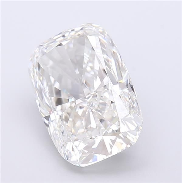 6.28ct E VVS2 Very Good Cut Cushion Lab Grown Diamond