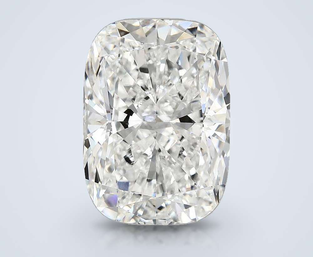 9.01ct E VVS2 Rare Carat Ideal Cut Cushion Lab Grown Diamond