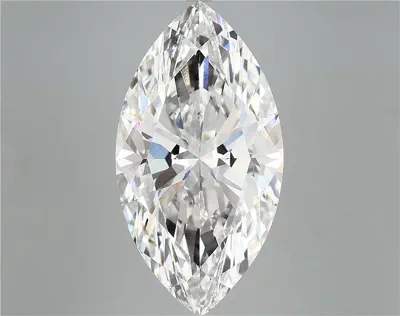 10.24ct F VS2 Rare Carat Ideal Cut Marquise Lab Grown Diamond