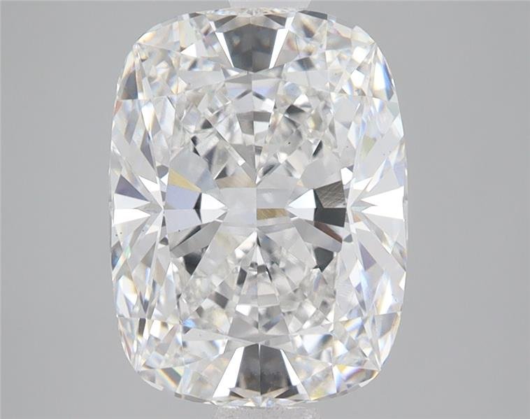 3.70ct E VS2 Rare Carat Ideal Cut Cushion Lab Grown Diamond