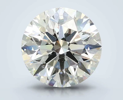 3.54ct G VVS2 Rare Carat Ideal Cut Round Diamond