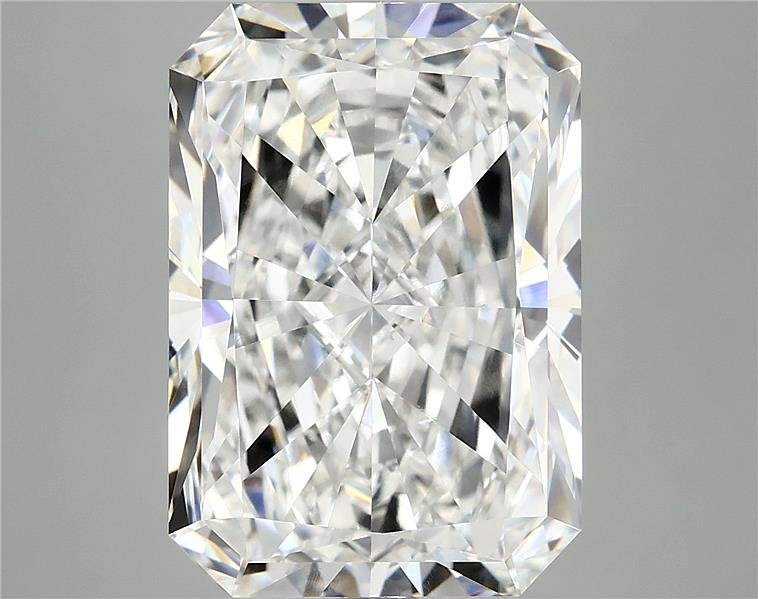 9.49ct F VVS2 Rare Carat Ideal Cut Radiant Lab Grown Diamond