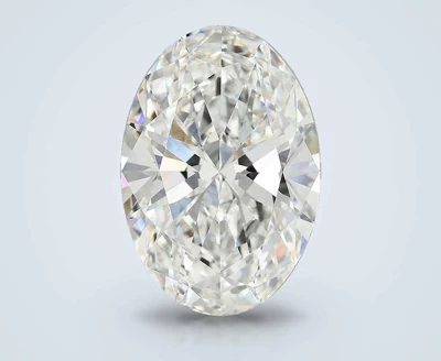 10.29ct F VVS2 Rare Carat Ideal Cut Oval Lab Grown Diamond