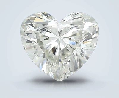 1.00ct K SI1 Rare Carat Ideal Cut Heart Diamond
