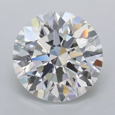 2.39ct D FL Rare Carat Ideal Cut Round Lab Grown Diamond