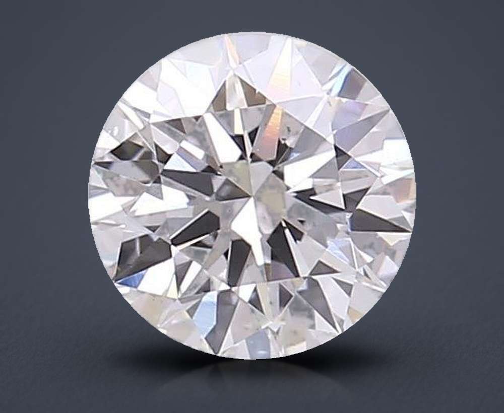 1.51ct F VS2 Rare Carat Ideal Cut Round Lab Grown Diamond