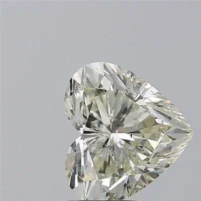 3.02ct J SI2 Rare Carat Ideal Cut Heart Diamond