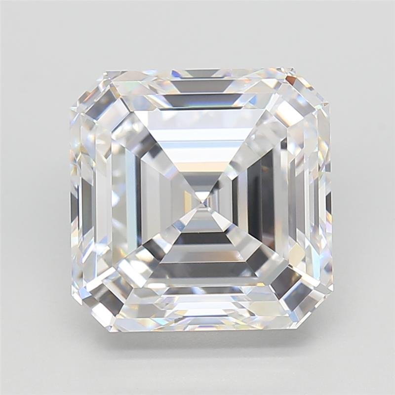 7.07ct D VVS2 Excellent Cut Asscher Lab Grown Diamond