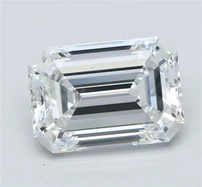 1.74ct D VS1 Rare Carat Ideal Cut Emerald Lab Grown Diamond