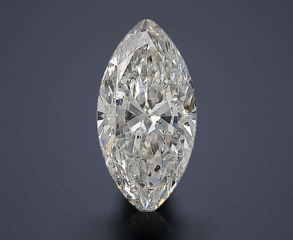 2.01ct G SI2 Rare Carat Ideal Cut Marquise Diamond
