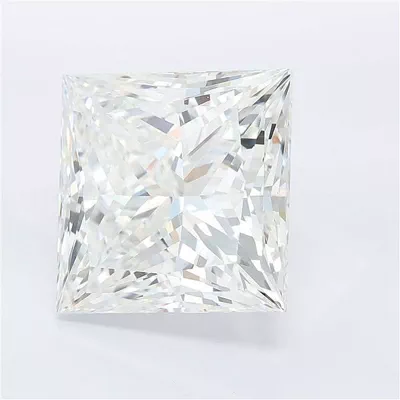 10.51ct F VVS2 Rare Carat Ideal Cut Princess Lab Grown Diamond